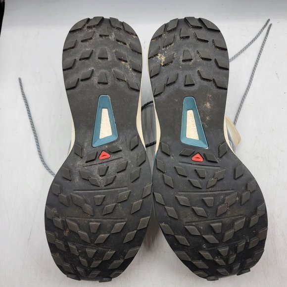 Salomon Ultra Raid Trail Run Quarry Mens 8.5 Trek Blue Gray Trail Shoes Hiking main image 4